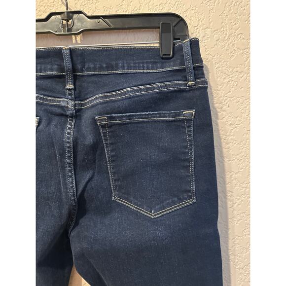 ⭐️ Women’s FRAME Skinny Cropped Dark Wash Jeans Size 30 NWT! - Picture 4 of 4